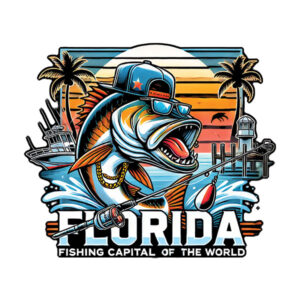 Youth Tee is packed with big Florida energy—featuring a Tarpon drippin’ in gold, rockin’ shades, a 305 snapback, and ready to hook the next big catch.
